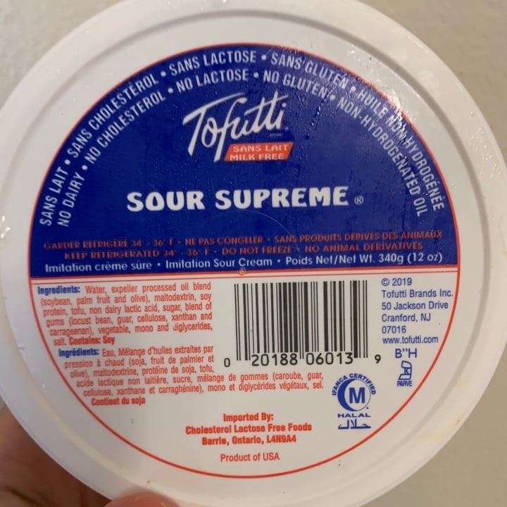 Tofutti Better than Sour Cream Review abillion