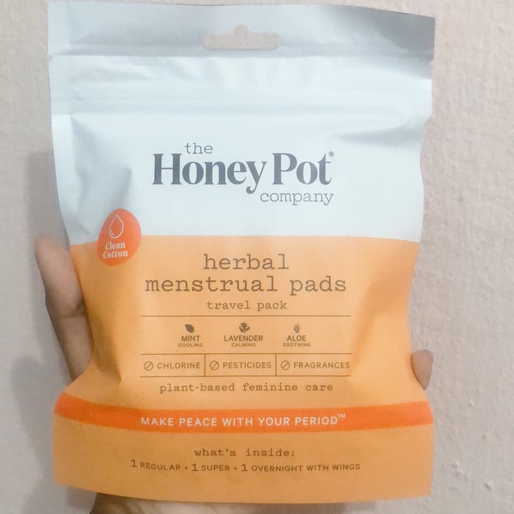 The Honey pot company Herbal Mentrual Pads Review abillion