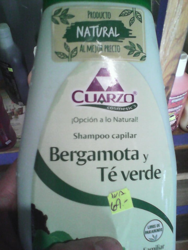 Cuarzo cosmetics Shampoo de bergamota y té verde Review abillion