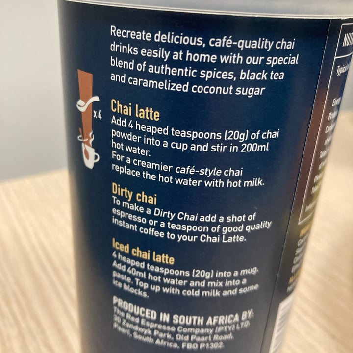 Redespresso Spiced chai latte Review abillion
