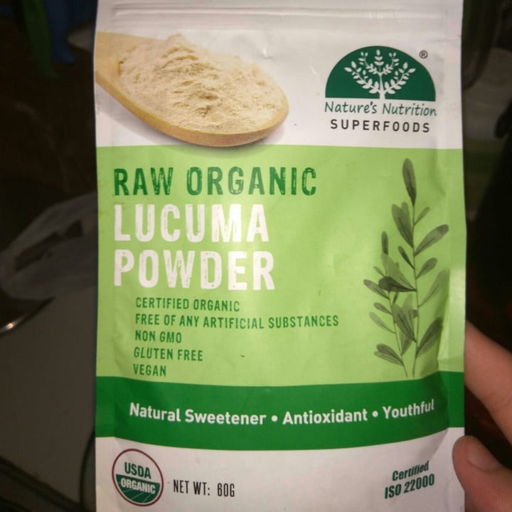 Nature's Nutrition lucama powder Review abillion