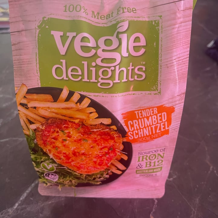 review photo of Vegie Delights Tender Crumbed Schnitzel shared by @jetsky on 06 Dec 2021 - review