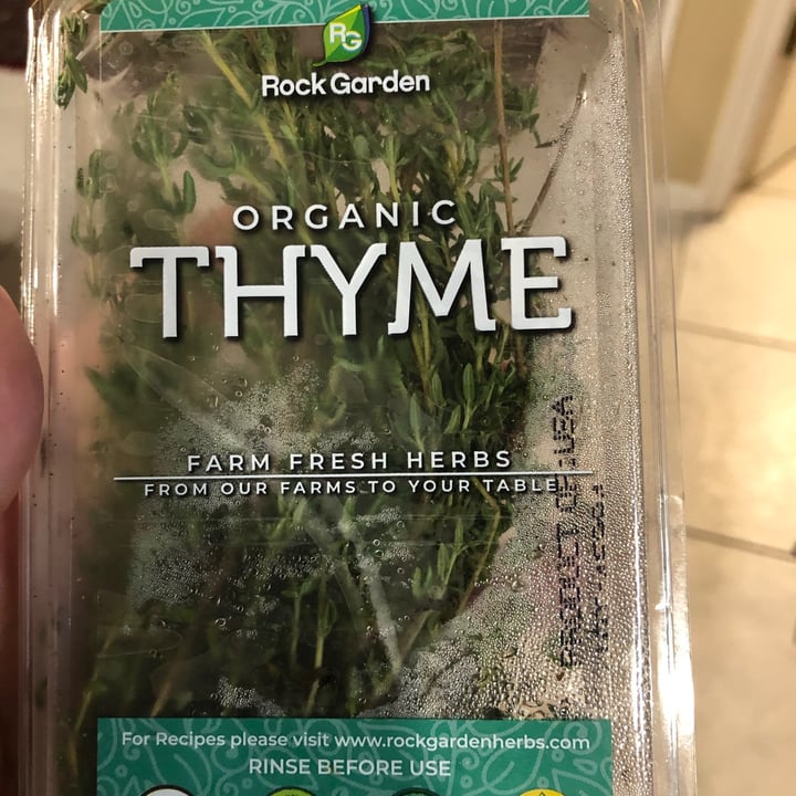 Rock Garden Organic Fresh Thyme Review abillion
