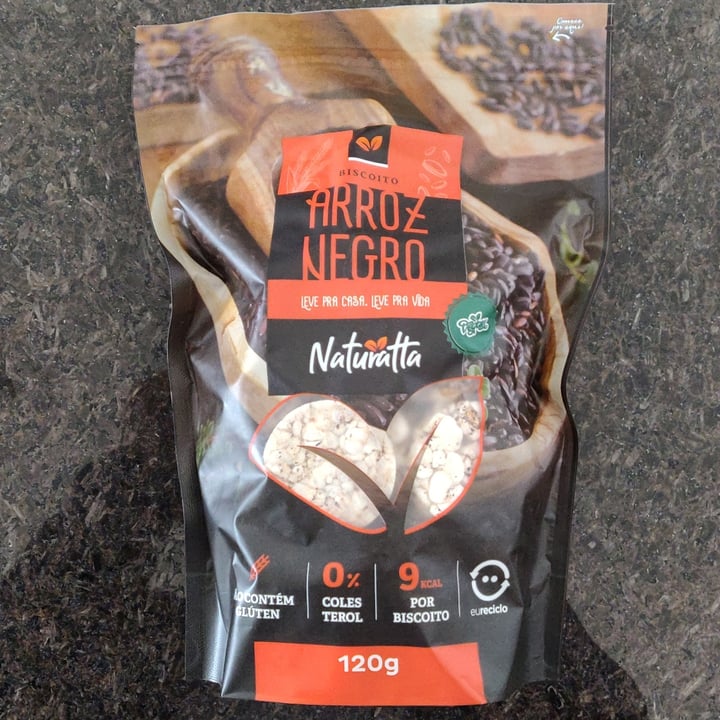Naturatta Biscoito Arroz Negro Review abillion