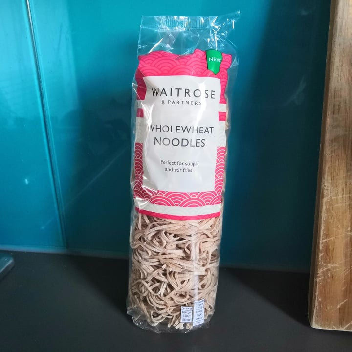 Waitrose & partners Wholewheat Noodles Review abillion