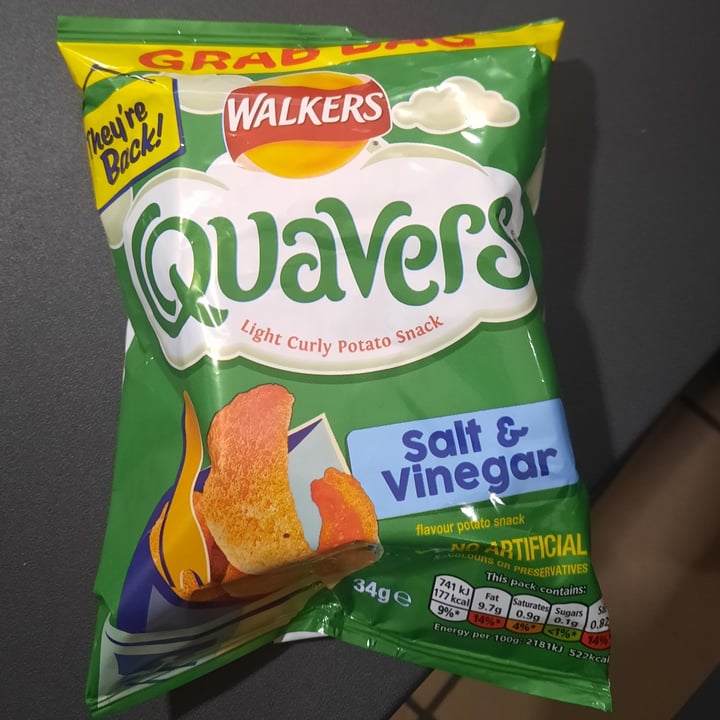 Quavers Quavers Salt & Vinegar Reviews abillion