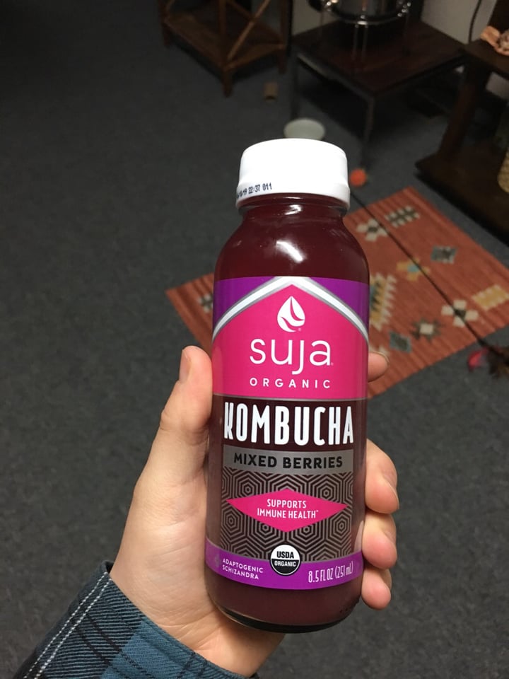 Suja Juice Organic Kombucha Mixed Berries Review abillion