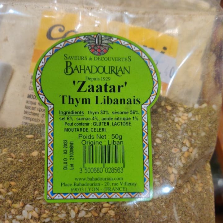 Bahadourian Zaatar Review abillion