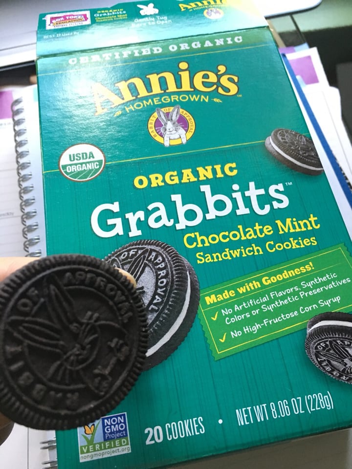 Annie’s Organic Chocolate Mint Grabbits Reviews abillion