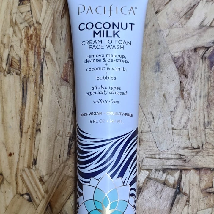 Pacifica Coconut Milk Cream to Foam Face Wash Review abillion