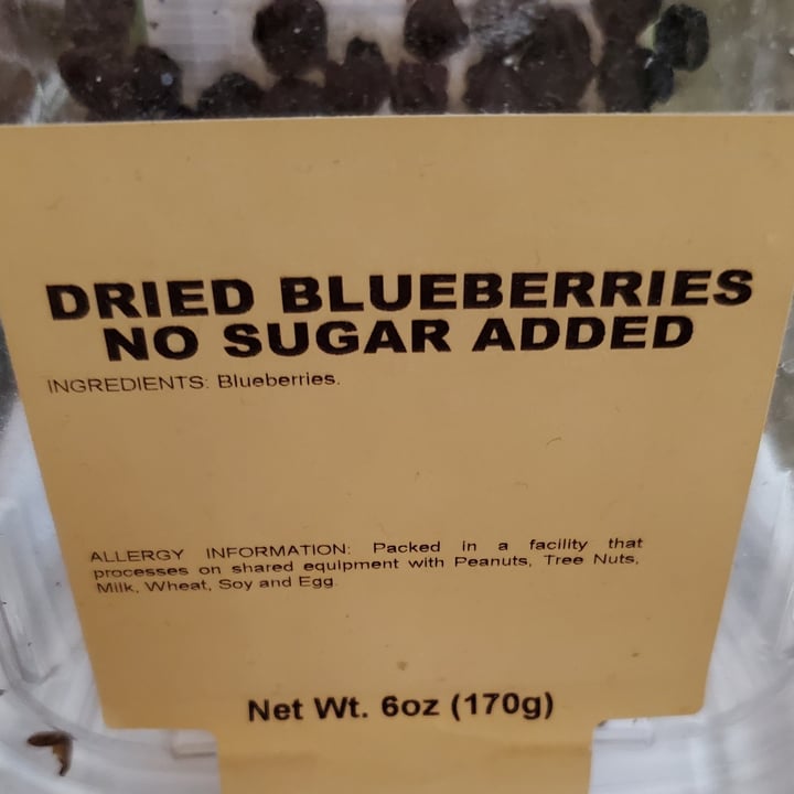 Sprouts Farmers Market Dried Blueberries No Sugar Added Review abillion