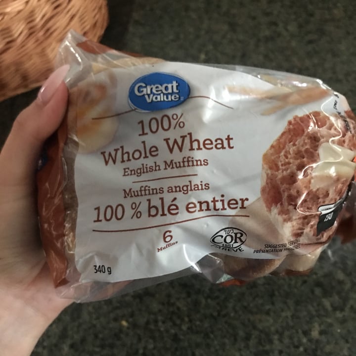 Great Value Whole Wheat English Muffin Review abillion