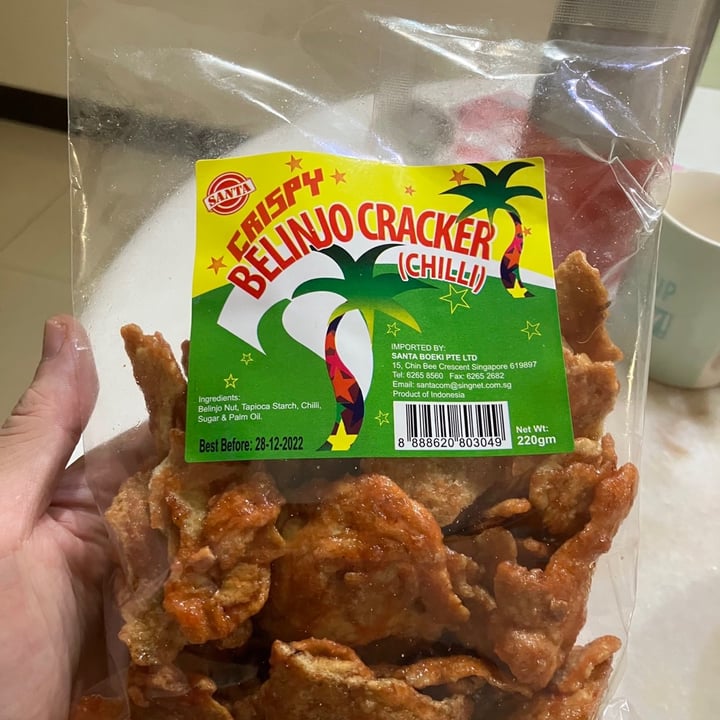 santa boeki Belinjo Cracker (chilli) Reviews abillion
