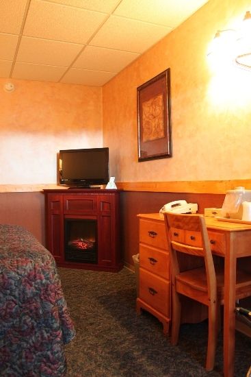 Motel room at our family run Algoma Motel, Wawa, Ontario, Canada