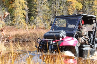 Jeff, leading the group on another adventure in the Great Outdoors near the Algoma Motel in WawaOntarioCanada
