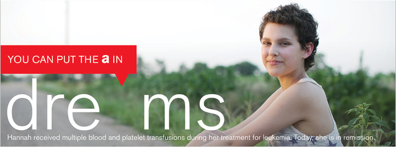 The Missing Types (2017) campaign by the American Red Cross example