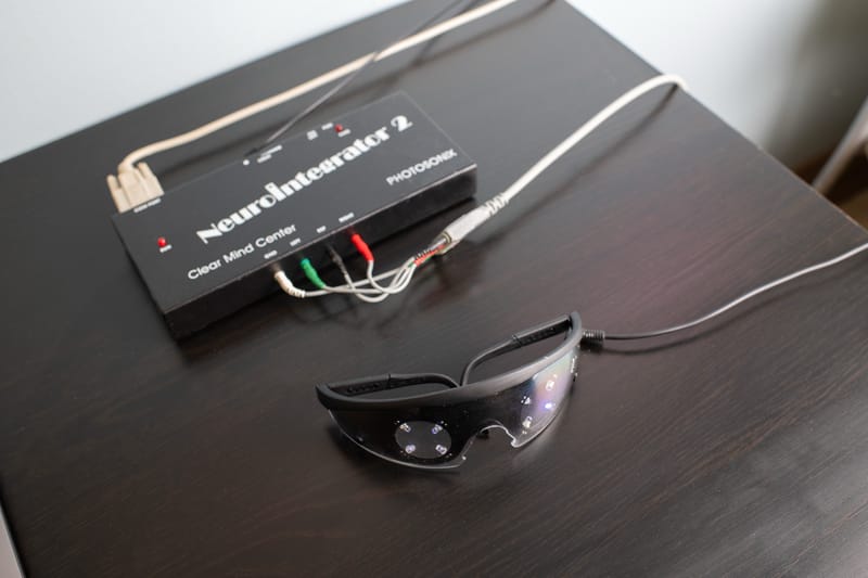 Brain-mapping and biofeedback equipment at Progressive Medical Center
