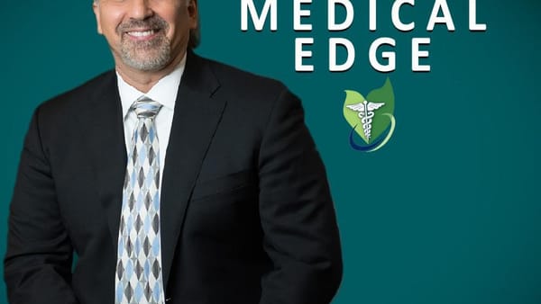Poster for The Progressive Medical Edge showing Dr. Gez Agolli