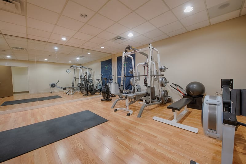 The fitness facility at Progressive Medical Center in Atlanta