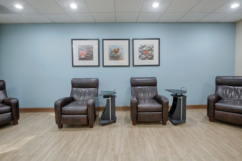 The IV lounge at Progressive Medical Center in Atlanta