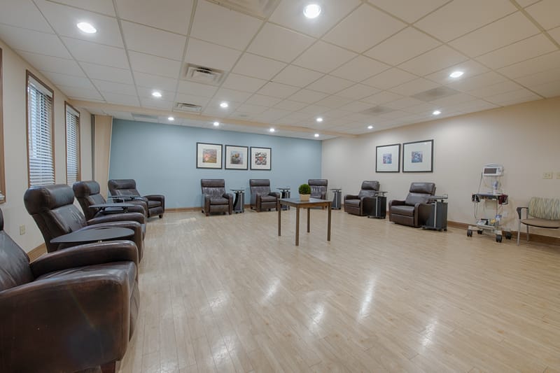 The IV and infusion suite at Progressive Medical Center in Atlanta