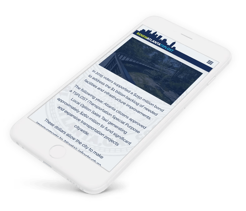 iphone website design