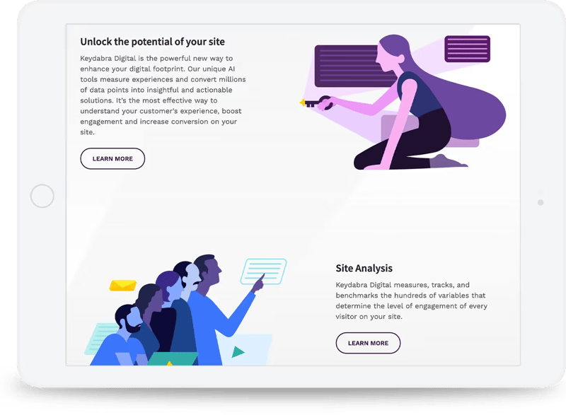 Clean web design