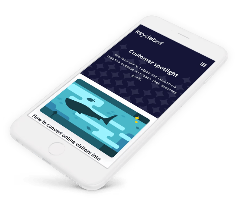 Mobile website design