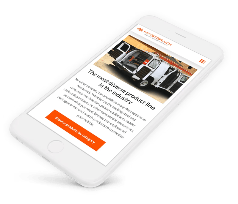iphone website design