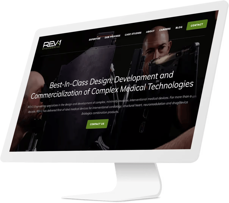 Engineering website design