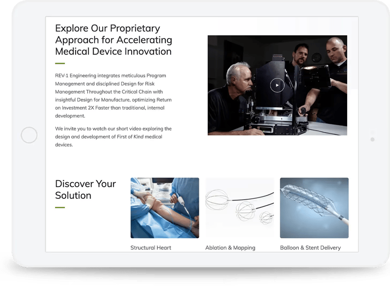 iPad responsive design
