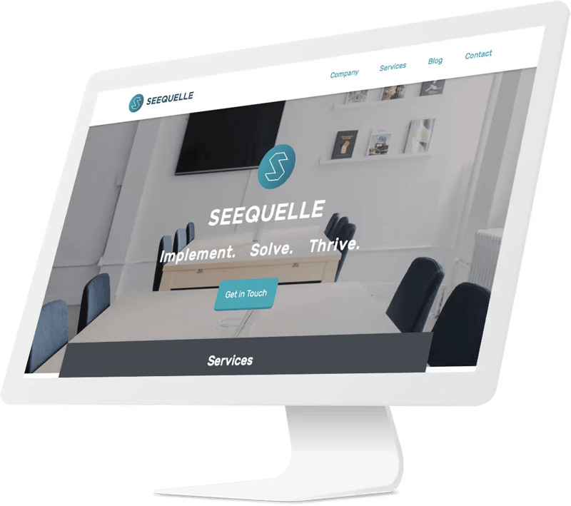 Modern Website Redesign for Professional Technology Consultants