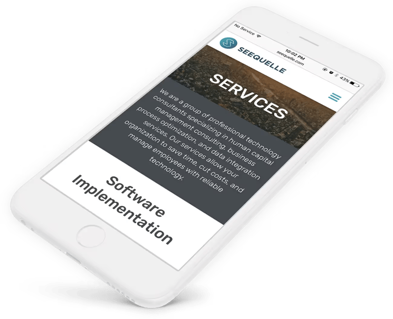 Quick mobile loading speeds