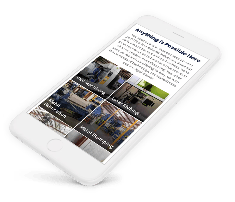 Modern website design