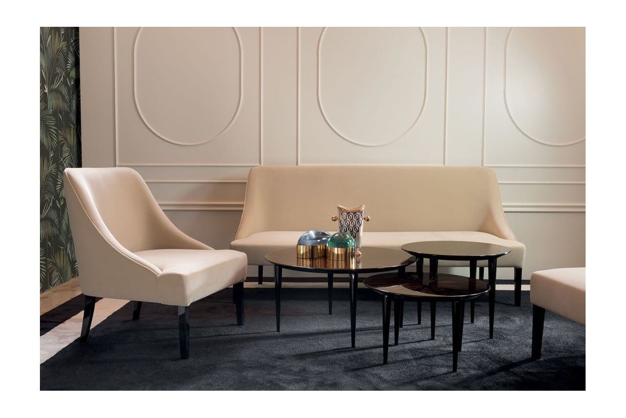 Soma emma upholstered online swivel armchair