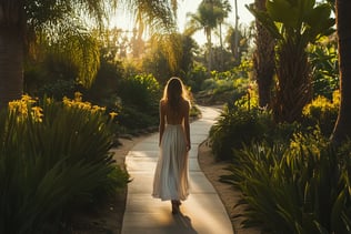 Santa Barbara, California cityscape