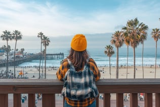 Pomona, California cityscape