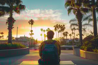 Culver City, California cityscape