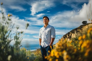 Rancho Palos Verdes, California cityscape