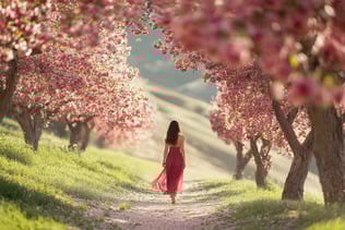 Pearblossom, California cityscape