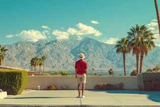 Palm Springs, California cityscape