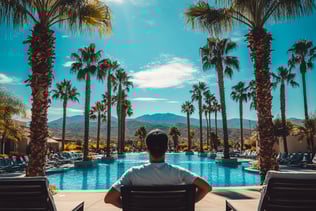 Moreno Valley, California cityscape