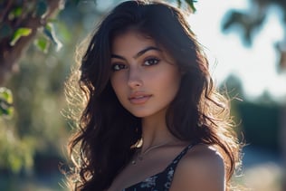 Granada Hills, California cityscape