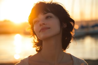 Marina Del Rey, California cityscape