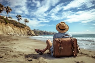 Carlsbad, California cityscape