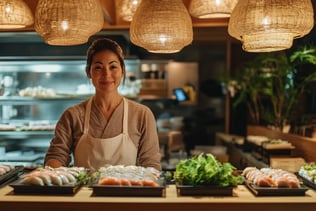 Raw food restaurant category