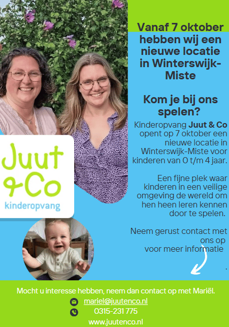 Juut & Co KDV Miste - Kinderdagverblijf in Winterswijk Miste