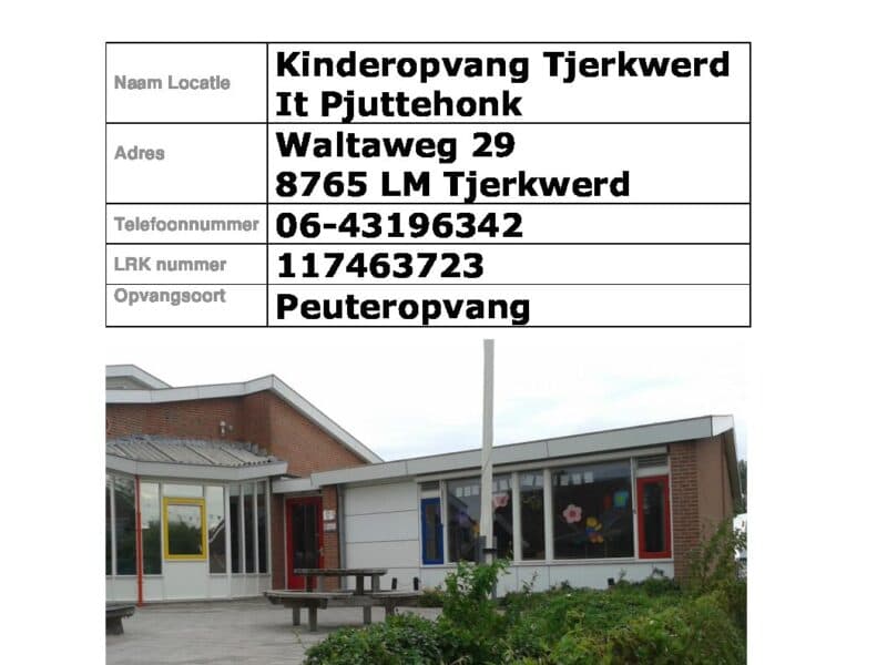 Kinderwoud Tjerkwerd - Daycare in Tjerkwerd