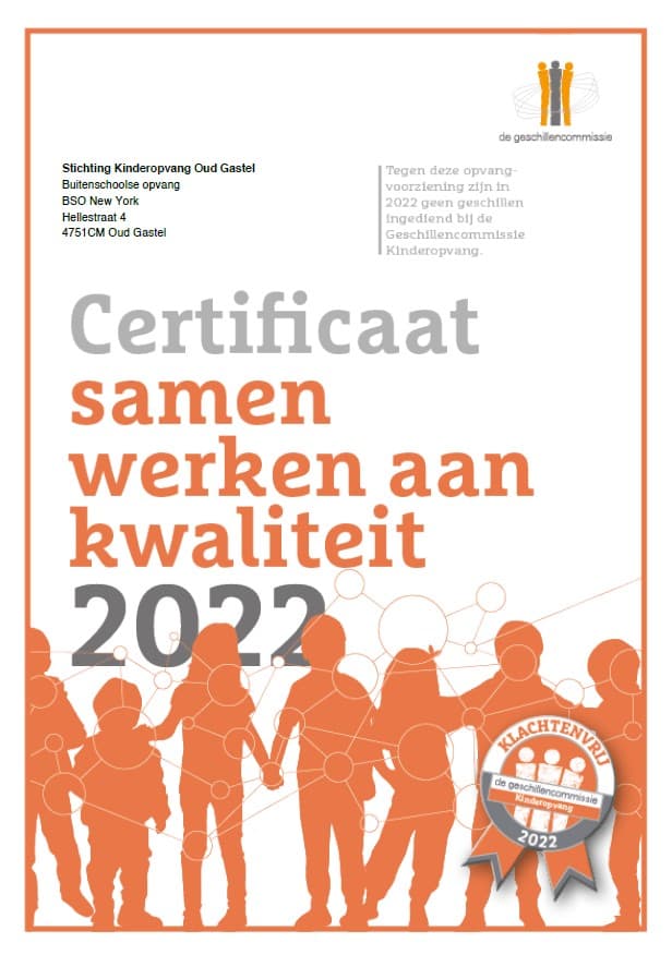 BSO New York - After-school care in Oud Gastel