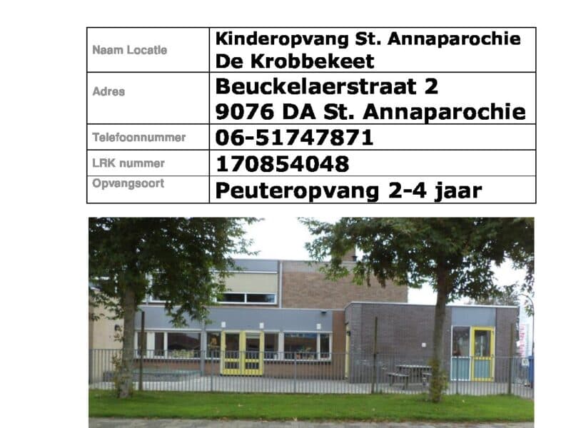 KDV St. Annaparochie De Krobbekeet - Daycare in St.-Annaparochie